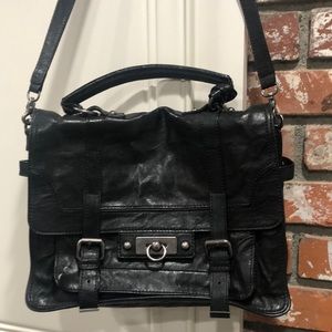 EUC frye leather cameron satchel laptop bag